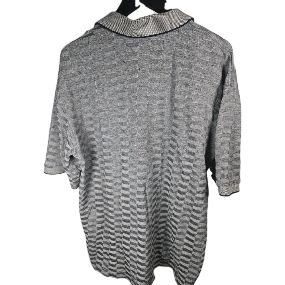 Austin Golf Men's Tour Collection Polo Grey Size Large Short Sleeve Cool Skin - Picture 3 of 10